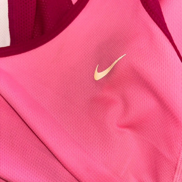 Nike Pink Racerback Tank Top - Picture 4 of 6